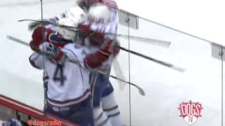 Gabriel Dumont nets a pair vs Griffins