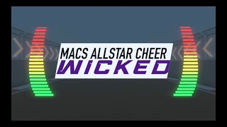 Mac's Allstar Cheer Wicked 2024-2025