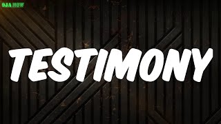 Testimony - Buju (Lyrics)