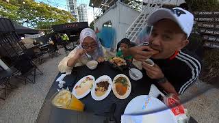 Santai pekena bubur berlauk @ Thai Street Food di Kelate.