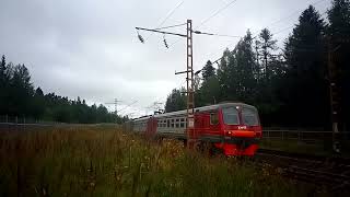 ЭД9М-0155. Идёт в Свирь. Петрозаводск. С праздником.