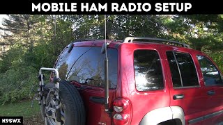 K9SWX - Mobile Ham Radio Setup