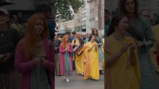 Spreading Joy through Street Kirtan