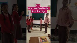 GK States & Capitals Activity #nipunactivity #school #education  #gkquiz #shortsfeed #classactivity