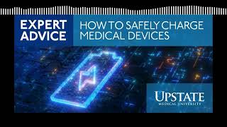 "FDA: Be safe when charging medical devices"