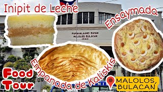 MALOLOS DELICACIES | Kaliskis Empanada | Inipit at Ensaymada