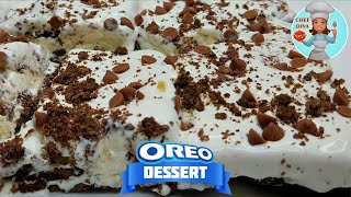 Oreo Dessert Recipe | No Bake Oreo Dessert | Easy & Quick Pudding Recipe | Oreo Pudding | Chef Diva