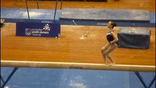 Amy Tinkler - Beam - AYOF 2013