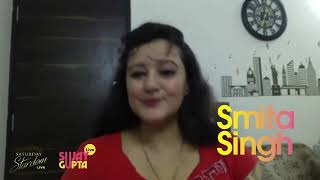 Smita Singh sharing her industry's experience with Sujay Gupta