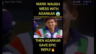 M. Waugh vs Agarkar #highlights #sachinbatting #cricket #sachin #indvsaus #cricketmax