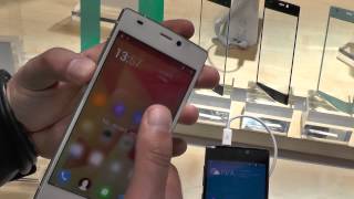 MWC2014 -Gionee 5.5 Review HD ( in ROmana ) - www.TelefonulTau.eu -