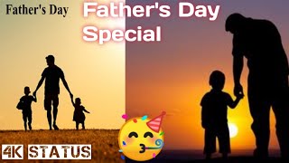 HAPPY FATHER'S DAY SPECIAL VIDEO 👑 BLACK 🖤 SCREEN WHATSAPP STATUS #fathersdayspecial #blackscreen