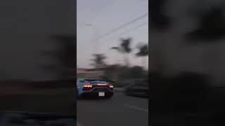 Lamborghini advantador fly by