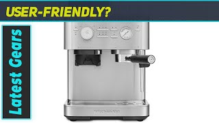 KitchenAid Semi Automatic Espresso Machine: Quiet, Compact, and Efficient