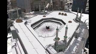 360 degree video (VR=virtual reality) of the most spectacular areas of the world ( kaaba )