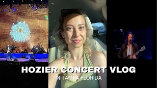 HOZIER: UNREAL UNEARTH TOUR (concert vlog) in Tampa Florida on May 11, 2024 [+2 bee speeches]