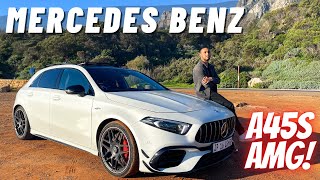 Mercedes Benz A45s AMG Review - The BEST Hot Hatch Sports Car in 2021! | SOUTH AFRICAN YOUTUBER