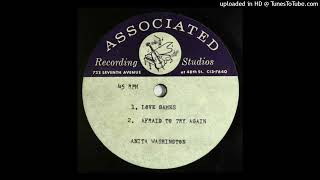 ANITA WASHINGTON - Afraid To Try Again - ASSOCIATED 10" acetate  deep sweet soul