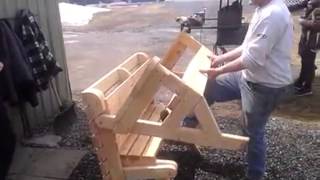 Convertible Bench and Pic-Nic Table