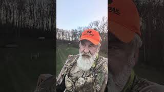 Hunter forgets gun #deer #hunting