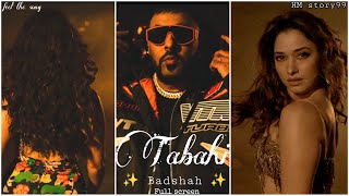 Badshah New Song | Tabahi Song Badshah | Tamanna Bhatia | Choole Tu To Hoti | Retro Panda Badshah,