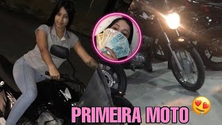 VLOG COMPRANDO MINHA PRIMEIRA MOTO // MÃE AOS 17