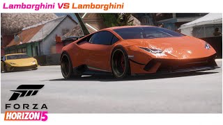 Lamborghini Huracán Performante vs Lamborghini Sprint Race Challenge | Forza Horizon 5