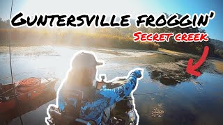 Frog Fishing Lake Guntersville Backwaters