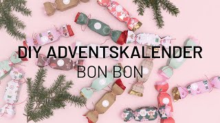 DIY Anleitung: Adventskalender Bonbons basteln