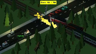 Railroad Crossing | Train Crossing | Fumikiri | Level Crossing | Gameplay 0154