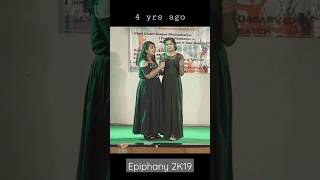 This day, 4 years ago! Annual Fest 2K19 Epiphany~ #fypシ #shorts #songcovermusic