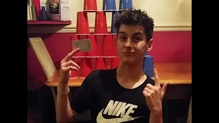 CARD CUP TRICKSHOTS!!