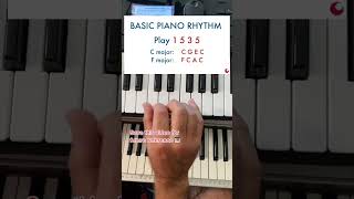 INDEPENDENT FINGERS Exercise (Easy Piano Tricks)  #musiclessons #artistdevelopment #piano #exercise