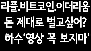 리플.비트코인.이더리움'통화시스템  리셋".금융봉사로 살텐가?