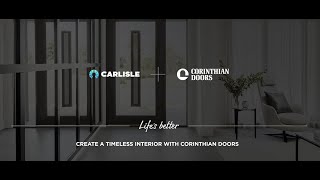 Create a timeless interior with Carlisle Homes and Corinthian Doors