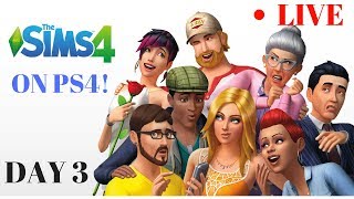 Day 3! - The Sims 4 is finally on PS4!!!!!!