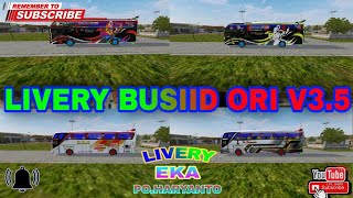 LIVERY PO HARYANTO SRIKANDI//SHD//EKA FULL LED KABIN//BUSSID V3.5