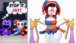 Pomni & CatNap REACT to The Amazing Digital Circus Animations | The  Funniest Compilation # 80