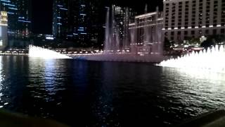 Musical fountain Las Vegas