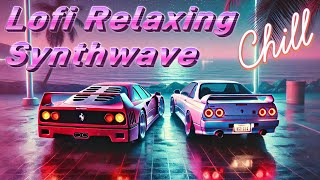 Chill Lofi Synthwave | Relaxing 80's Retro Vibes by the Ocean