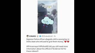 Delta PPRO reacts to video of man sh*t by officers in Mosogar after refusing to give them money.