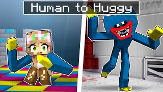 From HUMAN to HUGGY in Minecraft