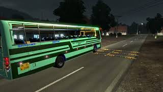 Bus Driving in heavy rain eurotruck simulator 2 gameplay | bus game