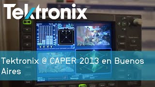 Tektronix @ CAPER 2013 en Buenos Aires