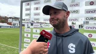 Sadler speaks following Somerset defeat