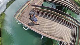 Macritchie Reservoir Zip Zep boardwalk. ( Insta 360 1x )