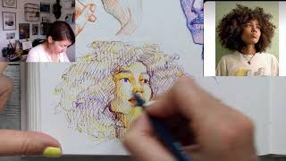 Sketchbook session - live stream