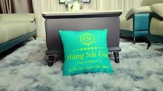 Ghế Sofa Da Bò Thật Mẫu 2024 Hiện Đại Sang Trọng #sofa_da_bò #ghế_sofa_da