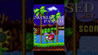 Knuckles Series Easter Eggs to Sega Genesis games! #knuckles #knucklestheechidna #sega