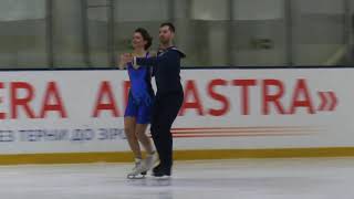 Ukrainian Nationals 2021 Alexandra Nazarova and Maxim Nikitin RD